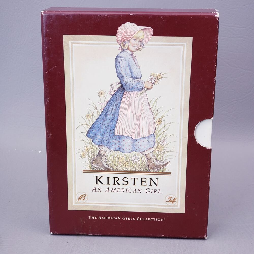 Vintage 1988 American Girl Kirsten Book Box Set 1-6 Pleasant Company Complete - Picture 2 of 14
